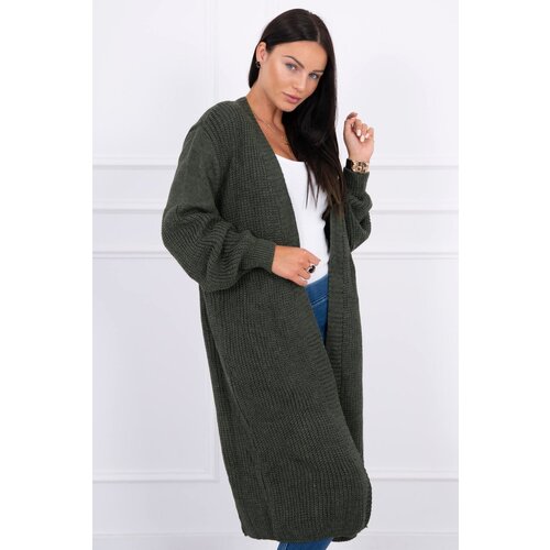 Kesi Long sweater khaki Slike