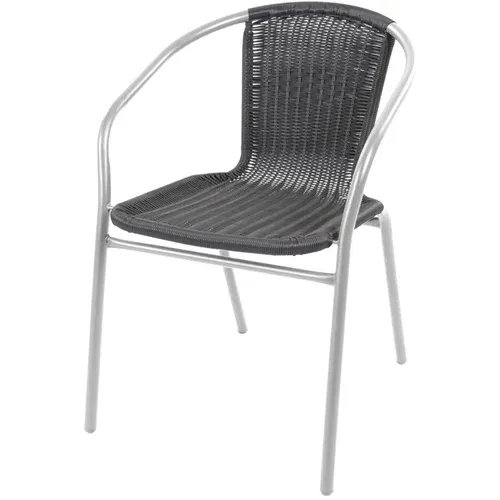 Linder Exclusiv Vrtni stol RATAN Silver/Black, (21129902)
