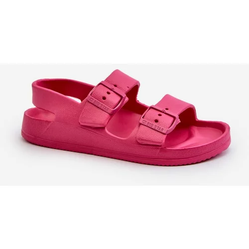Big Star Children's lightweight sandals with buckles Fuchsia