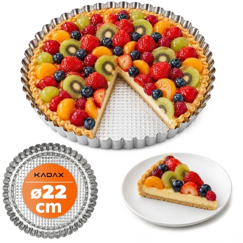 KADAX Okrogel pekač za pite s premazom proti prijemanju 22 cm, (5000354196) Cene