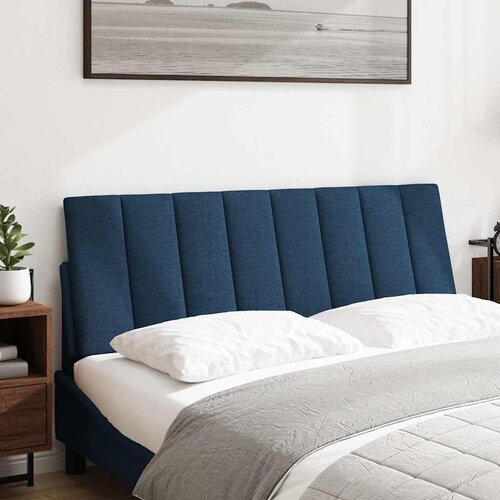 Maison Chic Posteljno vzglavje - Vzglavna omarica - Vzglavna stranica modra 140 cm blago, (21703927) Cene
