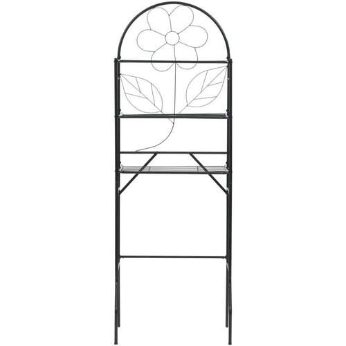 VidaXL Stalak za kupaonicu crni 60 x 33 x 174 cm Slike