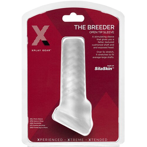 PerfectFIT Breeder - otvoreni omotač penisa (mliječno bijeli) Slike