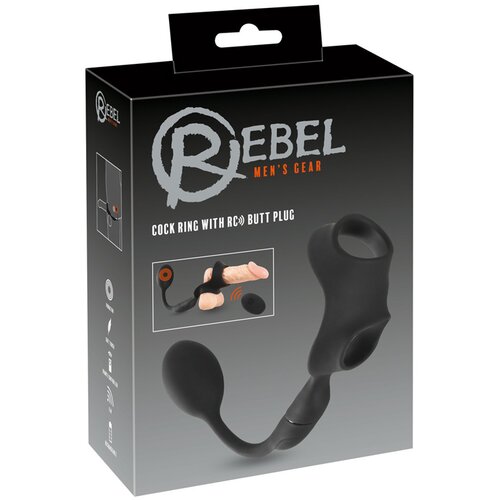  Vibro prsten sa analnim vibratorom Rebel Slike