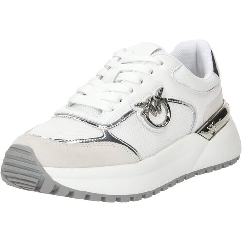 Pinko Nizke superge 'GEM 01' svetlo siva / srebrna / bela Cene