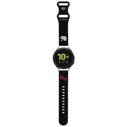 Hello Kitty silikonski pa&scaron;ček 20MM univerzalen za uro črn, (21910508) Cene