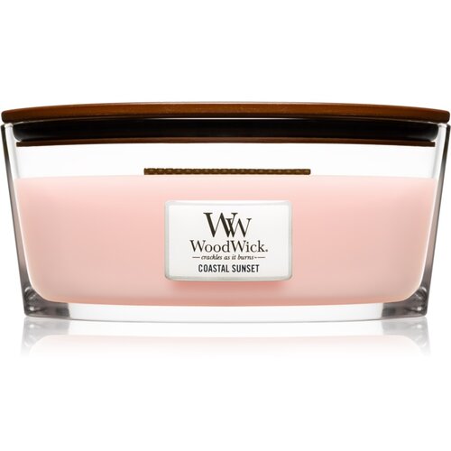 WoodWick Coastal Sunset mirisna svijeća s drvenim fitiljem (hearthwick) 453 g Slike