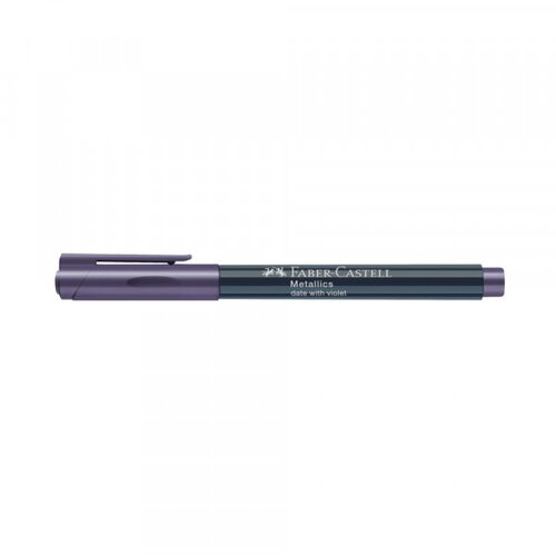Faber-Castell permanent marker metalics col 236 date of violet 160736 Slike