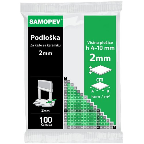 SAMOPEV Keramičarski pribor podlo&scaron;ke 2mm za kajle za keramiku Cijene