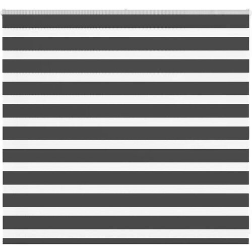 vidaXL Zavjesa zebra crna 165x100 cm širina tkanine 160,9 cm poliester Cene