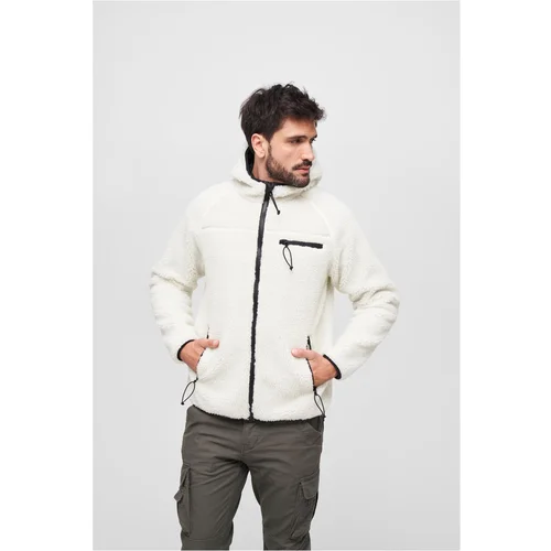 Brandit Teddyfleece Worker Jacket White