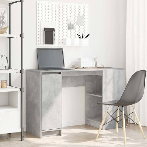  Stol beton sivi 120x42x76 cm konstruirano drvo Cene