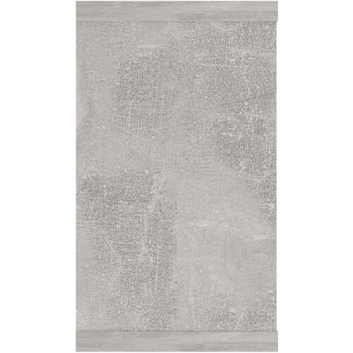 VidaXL Stenske police kockaste 4 kosi betonsko sive 80x15x26,5 cm, (20620400) Slike