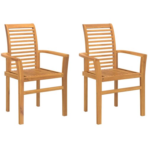  Stolac za blagovanje 2 pcs Smeđa 62 x 55 x 94 cm Slike