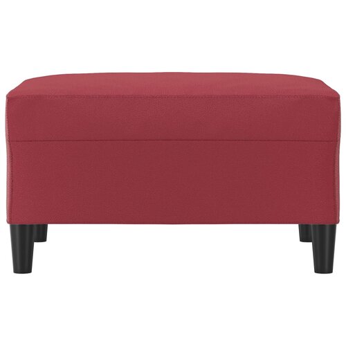  Tabure crvena boja vina 70 x 55 x 41 cm od umjetne kože Slike
