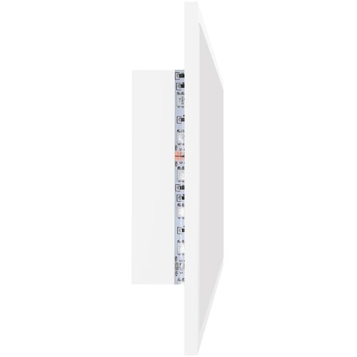 LED kupaonsko ogledalo bijelo 90 x 8,5 x 37 cm akrilno Slike