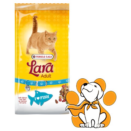 Lara Adult Cat Salmon 2kg, Suva Hrana Za MačkeZ a Zdravu Dlaku, Losos Cene