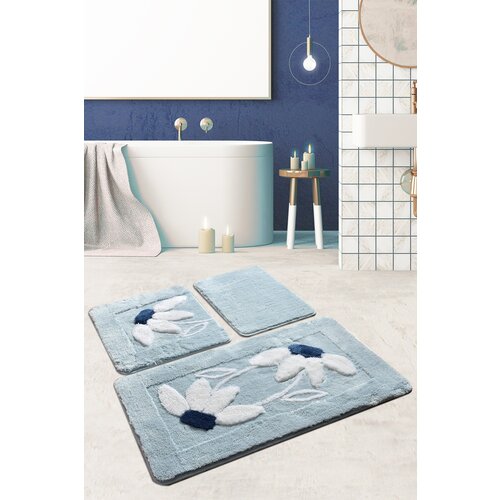 Lessentiel Maison set 3 prostirke za kupatilo Šareni Cene