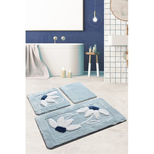 Lessentiel Maison Set od 3 kupaonska tepiha Colorful Slike