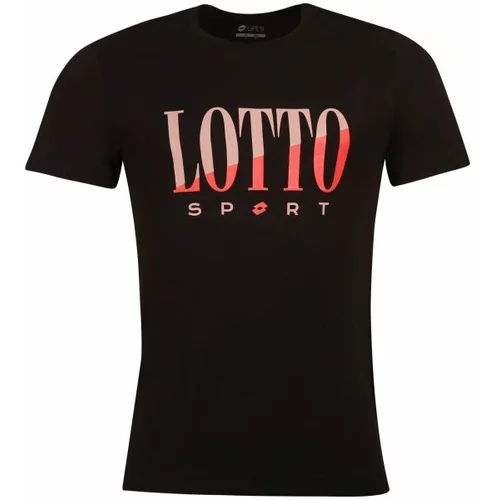 Lotto TEE SUPRA VI Muška majica kratkih rukava, crna, veličina