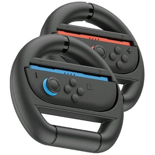 NINTENDO SWITCH 2 dva črna volana za Joy-Con iPega Cene