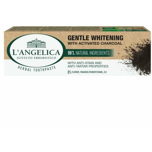 Langelica gentle whitening with charcoal pasta za zube 75ml Slike