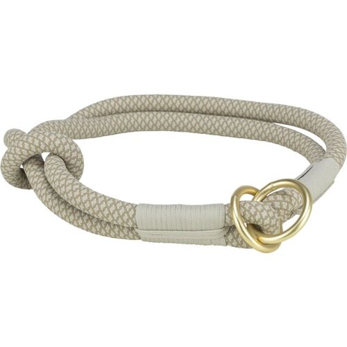  Ogrlica soft rope XS S 30cm/6mm sivo/srebrna Cene