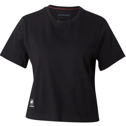 Mammut Tehnička sportska majica 'Massone' crna / prljavo bijela