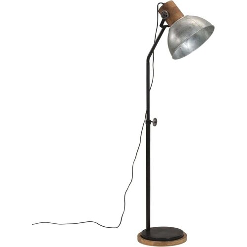  Svjetiljka 25 W vintage srebrna 30 x 30 x 100-150 cm E27 Slike