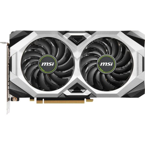 NVidia MSI GeForce RTX 2060 Ventus GP OC | 6GB GDDR6 192-Bit | Dual Fan TORX 2.0 | Grafična Kartica Slike