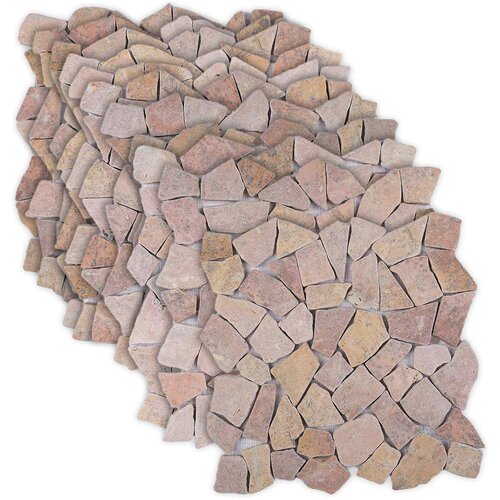 Mozaik pločice Crvena 30 x 30 cm Mramor Slike