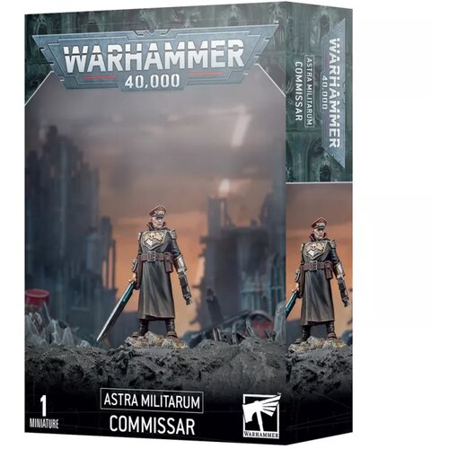 Games Workshop astra militarum: commissar Cene
