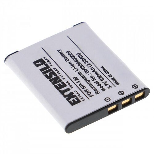 Extensilo Baterija NP-120 za Casio Exilim EX-S200 / EX-ZS10 / EX-ZS30, 630 mAh Slike