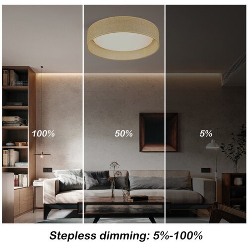  Immax NEO 07289L - LED+CCT prigu&amp;scaron;iva stropna svetiljka LONA 36W/230V prečnik 45,5 cm + daljinski upravljač Slike