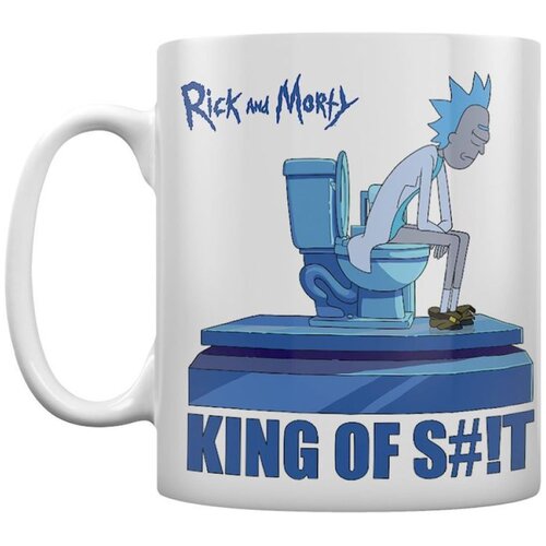 Pyramid šolja rick and morty - king of shit Cene