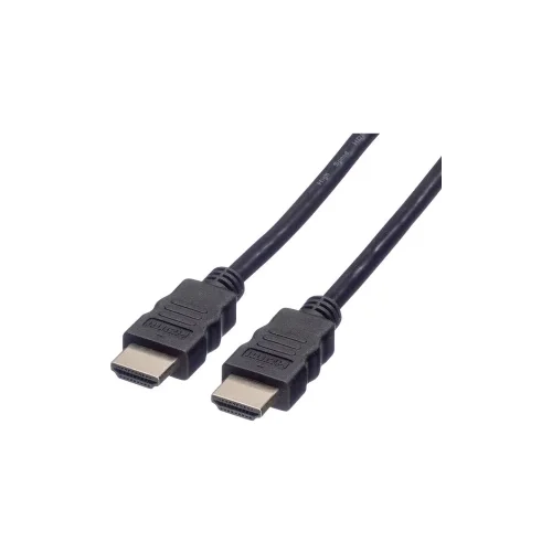 Value HDMI priključni kabel 1.50 m 11.99.5688 dvostruko zaštićen crna [1x muški konektor HDMI - 1x muški konektor HDMI]