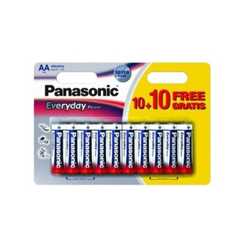 Panasonic baterije LR03EPS/20BW-AAA Alkalne Everyday1/ 20 kom Cene