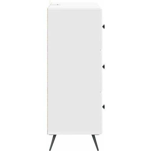  Ormar s ladicama Bijela 66 x 34,5 x 90 cm Konstruirano drvo Slike