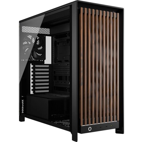 Corsair FRAME 5000D WOOD RS Midi Tower Black, Walnut Cijene