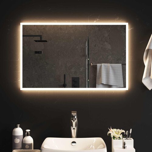  LED kupaonsko ogledalo s ogledalom *Transparent*an 80 x 50 cm Slike