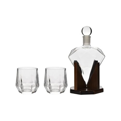 Widdop & Co. Harvey Makin - Set za piće - Harvey Makin, Diamond, Whiskey, Decanter and 2 Glasses Cene