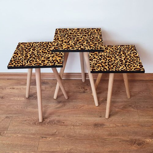 Hanah home set stolića za kafu 3Shp151, 3 dijela, šareni Cene