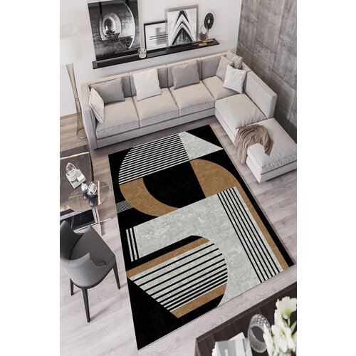 Conceptum Hypnose tepih W725, 160x230cm, Crni Slike