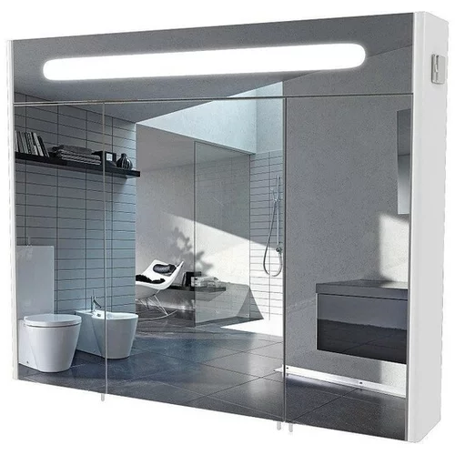 Aqua rodos kopalniška omarica z ogledalom in svetilko Paris 100 OOPAR100
