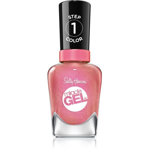 Sally Hansen Miracle Gel&amp;trade; gel lak za nohte brez uporabe UV/LED lučke odtenek Eternally Grapefruit 14,7 ml Slike