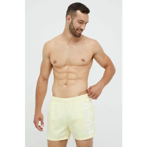 Hugo Kratke hlače za kupanje boja: bež