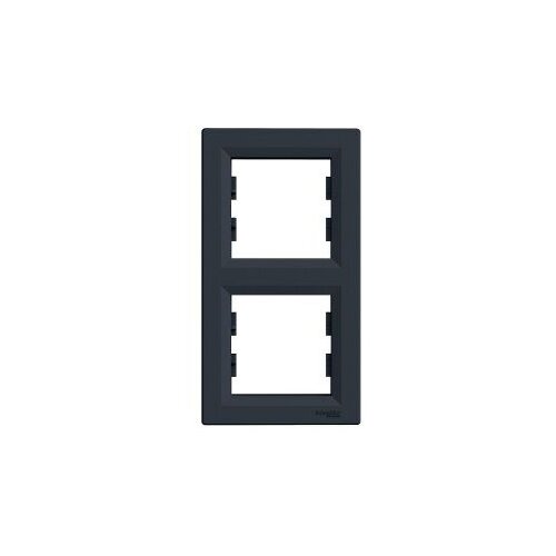  Okvir dvostruki vertikalni antracit, ASFORA Slike