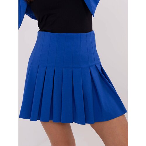 Italy Moda Skirt-DHJ-SD-8792.68-Cobalt Slike