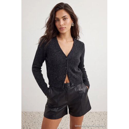 TRENDYOLMILLA Trendyol ženski duks Twoaw26Hi00013, antracit Cene