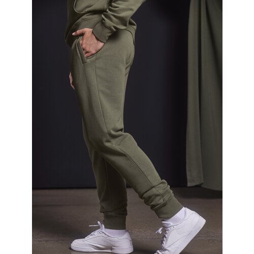 RUSSELL Olive Men&amp;#039;s Sweatpants Authentic Jog Pant Slike